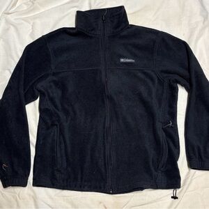 Columbia Black Full-Zip Men's Fleece Jacket